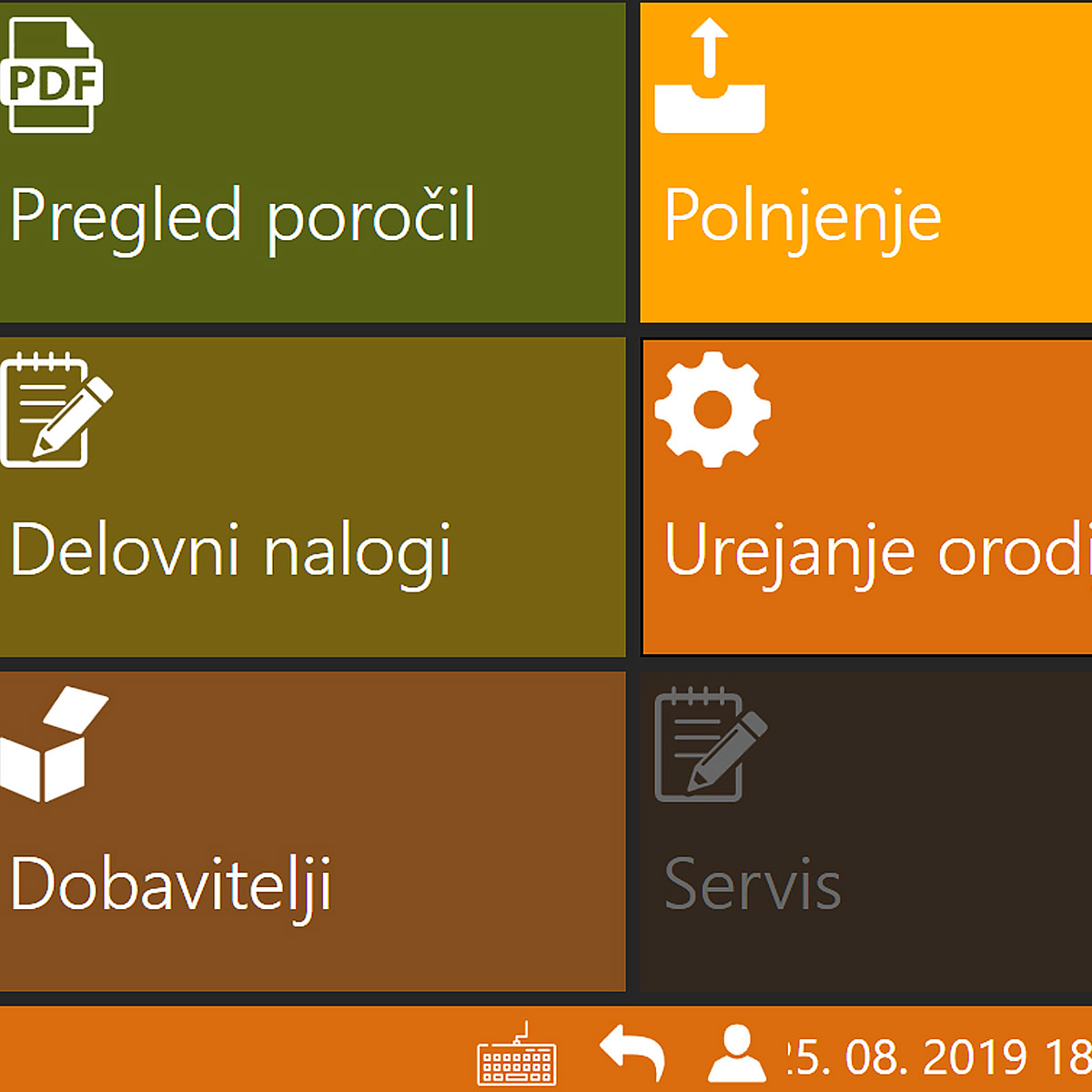 Kako zagotoviti pri klasičnih orodnih omarah transparentnost izdaje?